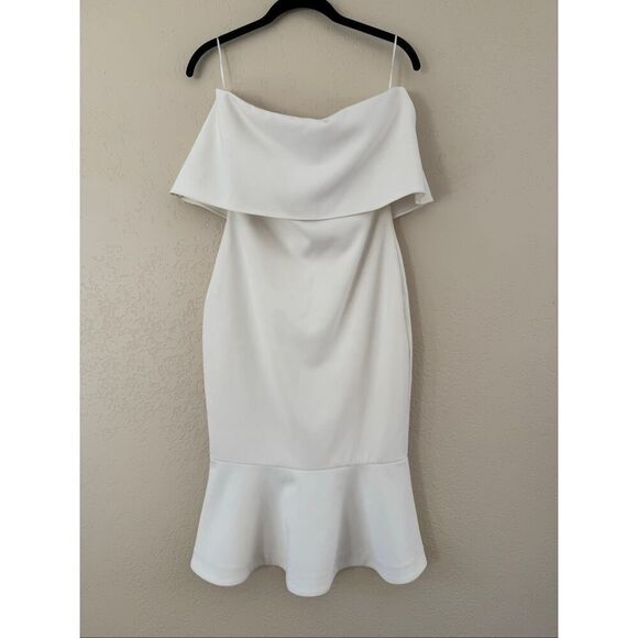 Likely White Strapless Dress - Picture 4 of 8